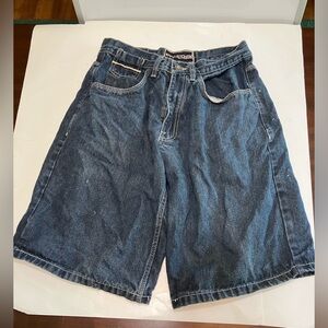Evolution In Design Denim Jean Shorts Size 32 Hip Hop Baggy
